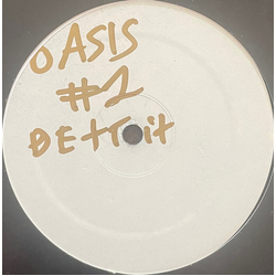 Oasis (3) Detroit #1 USED VINYL 12INCH 33 S RPM SINGLE SIDED WHITE LABEL