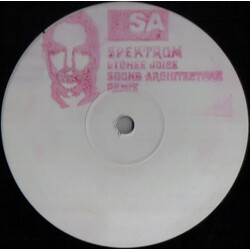 Spektrum Lychee Juice (Sound Architecture Remix) USED VINYL 12INCH SINGLE SIDED WHITE LABEL