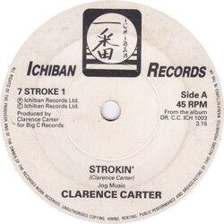 Clarence Carter Strokin' USED VINYL 12INCH 33 S RPM