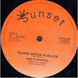 Bob & Marcia / Lloyd Robinson Young Gifted & Black / Cuss Cuss USED VINYL 12INCH