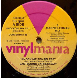 Eastbound Expressway Knock Me Senseless USED VINYL 12INCH 33 S RPM