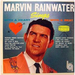 Marvin Rainwater Marvin Rainwater Sings ‒ With A Heart ‒ With A Beat Vinyl LP USED
