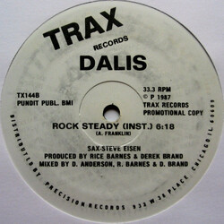 Dalis Rock Steady USED VINYL 12INCH 33 S RPM PROMO