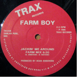 Farm Boy Jackin' Me Around USED VINYL 12INCH 33 S RPM MISPRESS