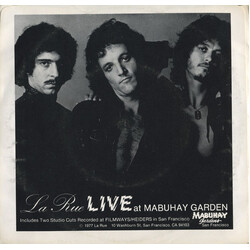 La Rue (6) Live At Mabuhay Garden USED VINYL 7INCH 33 S RPM EP