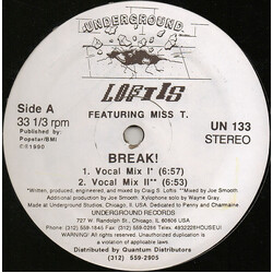 Craig S. Loftis / Miss T Break! USED VINYL 12INCH 33 S RPM