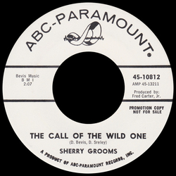 Sherry Grooms The Call Of The Wild One Vinyl 7" USED