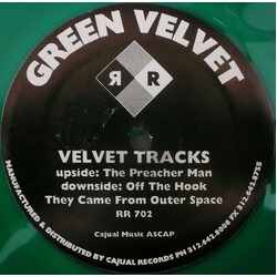 Green Velvet Velvet Tracks USED VINYL 12INCH 33 S RPM
