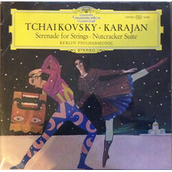 Pyotr Ilyich Tchaikovsky / Herbert von Karajan / Berliner Philharmoniker Serenade For Strings - Nutcracker Suite Vinyl LP USED