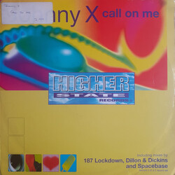 Johnny X (6) Call On Me (Remixes) USED VINYL 12INCH 33 S RPM