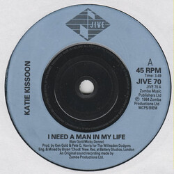 Katie Kissoon I Need A Man In My Life Vinyl 7" USED