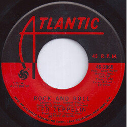 Led Zeppelin Rock And Roll / Four Sticks USED VINYL 7INCH 45 RPM SINGLE