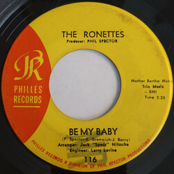 The Ronettes Be My Baby / Tedesco And Pitman USED VINYL 7INCH 45 RPM SINGLE