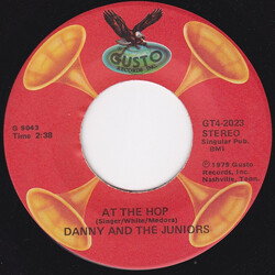 Danny & The Juniors At The Hop USED VINYL 7INCH 45 RPM SINGLE REISSUE STEREO