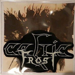 Celtic Frost Temple Of Depression USED VINYL 7INCH 33 S RPM SHAPE SINGLE SIDED SINGLE ETCHED LIMITED EDITION NUMBERED