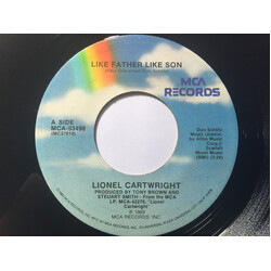 Lionel Cartwright Like Father Like Son / A Little Lesser Blue USED VINYL 7INCH 45 RPM SINGLE