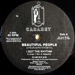 Beautiful People (2) I Got The Rhythm USED VINYL 12INCH 45 RPM