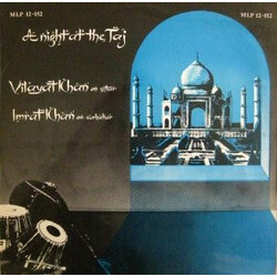 Vilayat Khan / Imrat Khan A Night At The Taj Vinyl LP USED