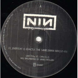 Nine Inch Nails Every Day Is Exactly The Same (Remixes By Sam Fog And Carlos D. From Interpol) USED VINYL 12INCH 33 S RPM MAXI-SINGLE PROMO