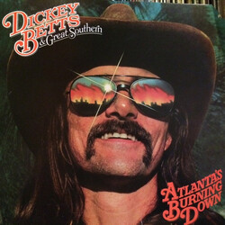 Dickey Betts & Great Southern Atlanta's Burning Down Vinyl LP USED