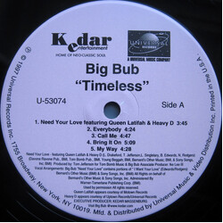 Big Bub Timeless Vinyl LP USED