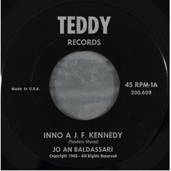 Jo An Baldassari Inno A J. F. Kennedy USED VINYL 7INCH 45 RPM