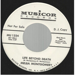 Melba Montgomery Life Beyond Death USED VINYL 7INCH 45 RPM PROMO