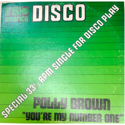 Polly Brown You're My Number One USED VINYL 12INCH 45 RPM PROMO