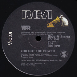 War You Got The Power USED VINYL 12INCH 33 S RPM