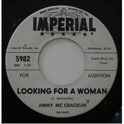 Jimmy McCracklin Looking For A Woman / Sooner Or Later USED VINYL 7INCH SINGLE 45 RPM PROMO