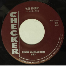 Jimmy McCracklin Get Tough USED VINYL 7INCH 45 RPM SINGLE