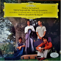 Melos Quartett / Franz Schubert Schubert: Streichquartette A-Moll D. 804 Und E-Dur D. 353 Vinyl LP USED
