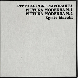 Egisto Macchi Pittura Contemporanea / Pittura Moderna N.1 & 2 Vinyl 3 LP Box Set USED