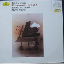 Frédéric Chopin / Martha Argerich Klaviersonaten Nr. 2 & 3 / Scherzo Nr. 3 Cis-moll Vinyl LP USED