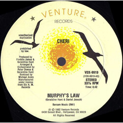 Cheri Murphy's Law USED VINYL 12INCH 33 S RPM