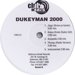 DukeyMan Dukeyman 2000 USED VINYL 12INCH 33 S RPM EP