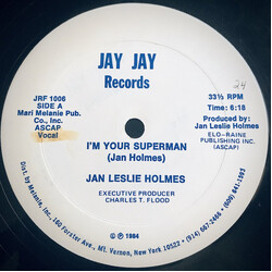 Jan Leslie Holmes I'm Your Superman USED VINYL 12INCH 33 S RPM