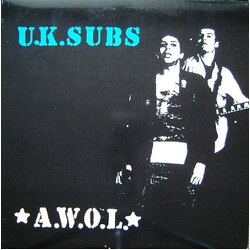 UK Subs A.W.O.L. Vinyl LP USED