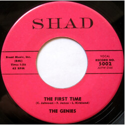 The Genies The First Time USED VINYL 7INCH SINGLE 45 RPM