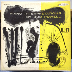 Bud Powell Piano Interpretations By Bud Powell Vinyl LP USED