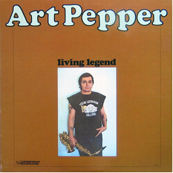 Art Pepper Living Legend Vinyl LP USED