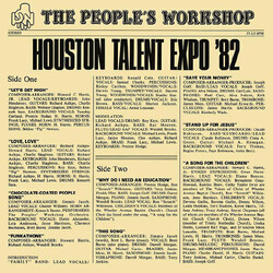 The People's Workshop Houston Talent Expo Vinyl LP USED