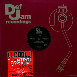 LL Cool J / Jennifer Lopez Control Myself USED VINYL 12INCH 33 S RPM PROMO STEREO