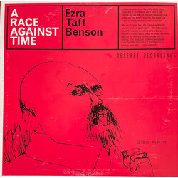 Ezra Taft Benson A Race Against Time Vinyl LP USED