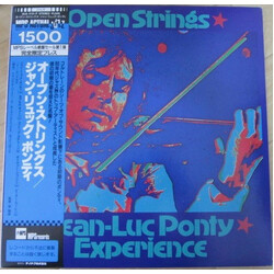 Jean-Luc Ponty Open Strings - Jean-Luc Ponty Experience Vinyl LP USED
