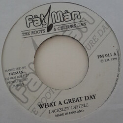 Lacksley Castell What A Great Day USED VINYL 7INCH 45 RPM REISSUE