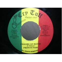 Prince Far I Psalms Of David USED VINYL 7INCH 45 RPM