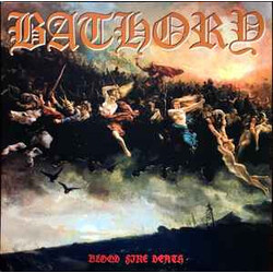 Bathory Blood Fire Death Vinyl LP USED