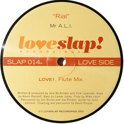 Mr. A.L.I. Rial USED VINYL 12INCH 33 S RPM