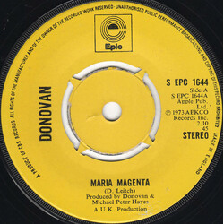 Donovan Maria Magenta USED VINYL 7INCH 45 RPM SINGLE